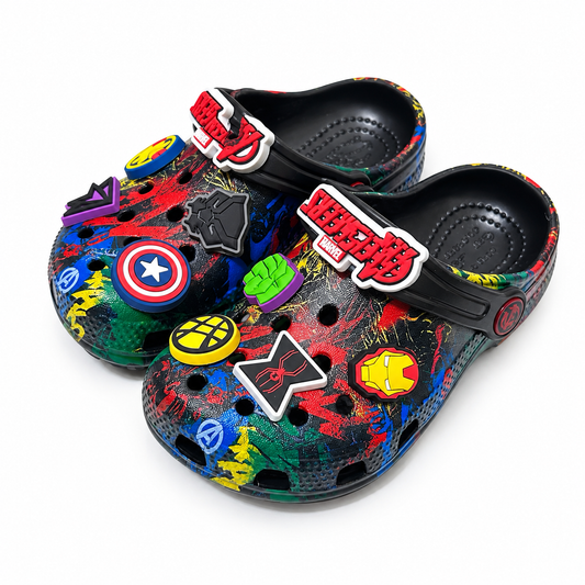 Crocs Classic Marvel Avengers – Graffiti + 10 Jibbitz